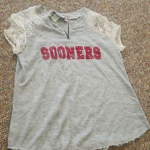 Livy Liu Oklahoma Sooners Lightweight Sweater